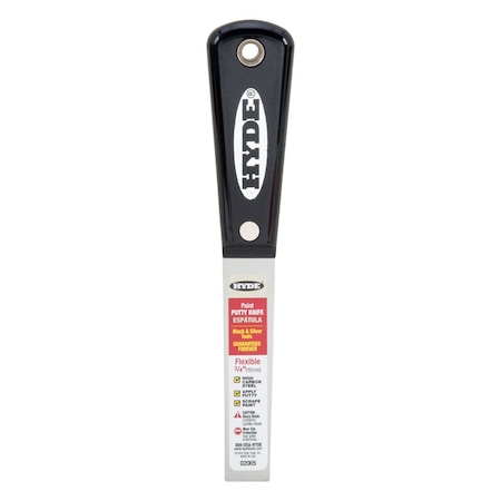 Hyde PUTTY KNIFE FLEX 3/4""W 02005